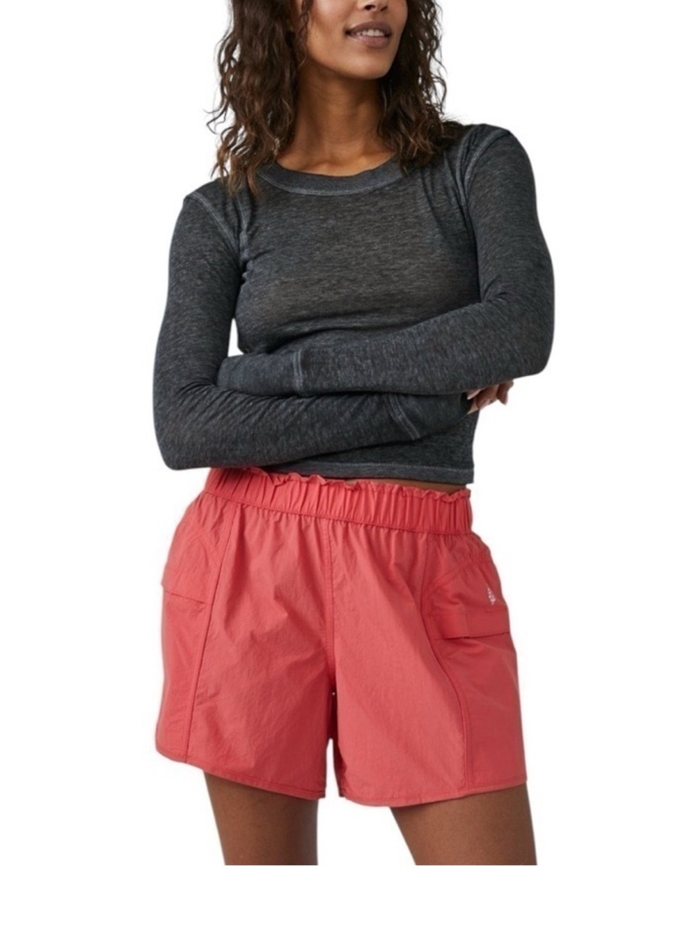 FP Movement by Free People In The Wild Coral Athletic Shorts